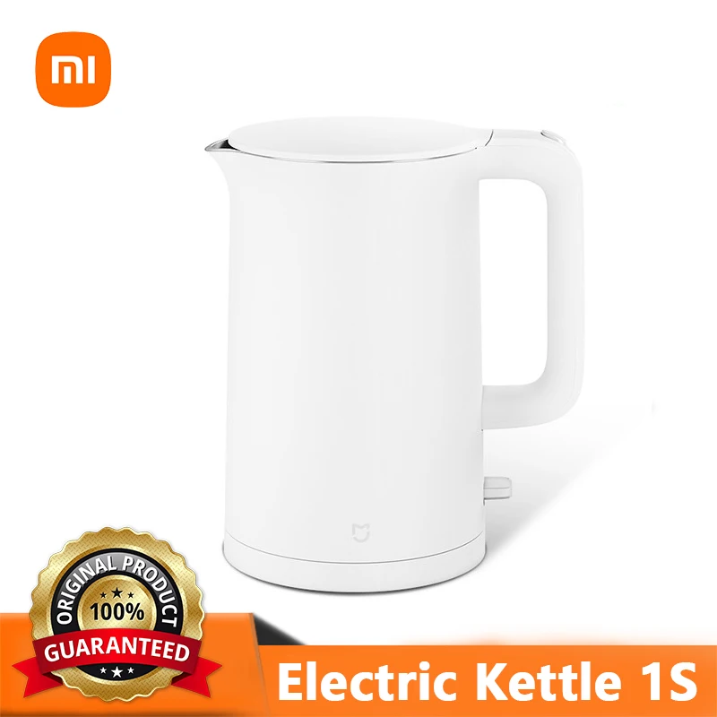 

XIAOMI MIJIA Electric Kettle 1S MJDSH03YM 1.7L 55℃ Thermal insulation Fast Boiling stainless Teapot Kitchen Thermos Water Kettle