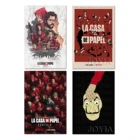Постер-бумажный дом, шелковые принты La casa de papel, 2020 г., испанское ТВ, сезон 4, Настенная картина, домашний декор, дом из бумаги, холст, искусство