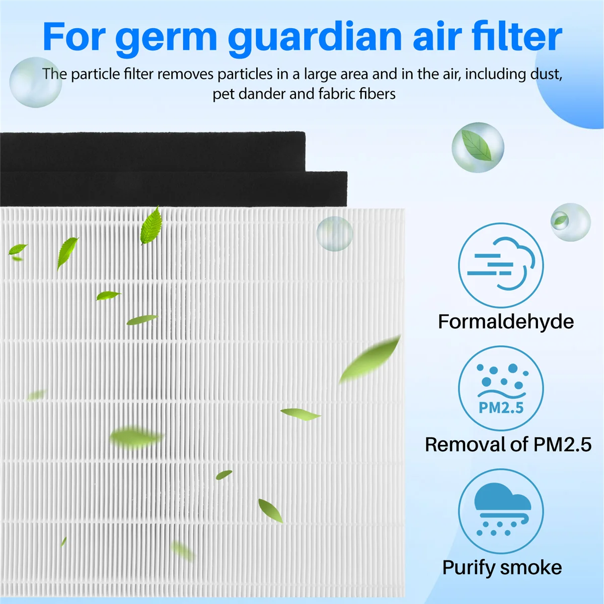 3 шт. очиститель воздуха заменяет HEPA и набор угольных фильтров AP1512HH подходит для