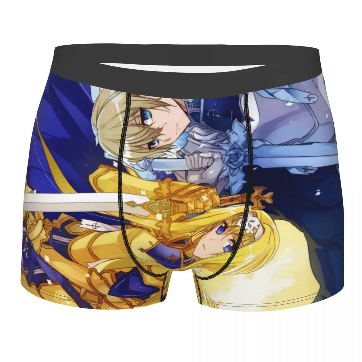 

Alice Eugeo Alicization Sword Art Online SAO Kirigaya Kazuto Yuuki Asuna Underpants Panties Shorts Boxer Briefs Male Underwear