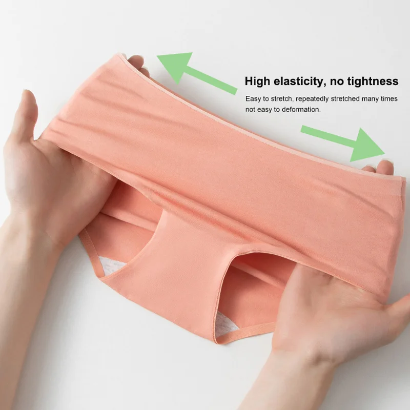 Хлопковые трусики женское нижнее белье без следов дышащее со средней талией