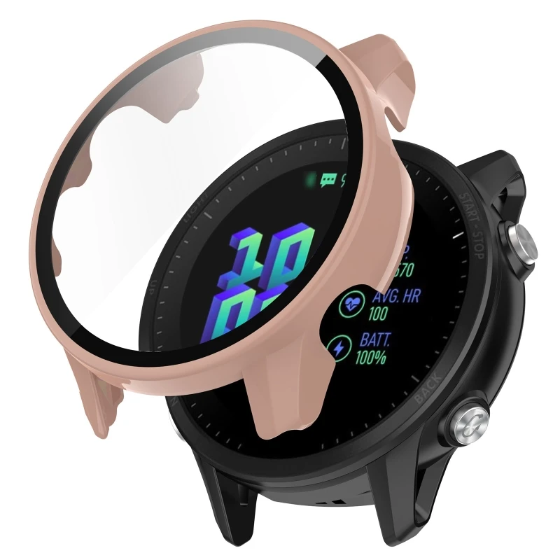 

Protective Case & Film Compatible with GarminForerunner 955 Scratch-Resistant Frame Flexible Film Wear Resistant Shell