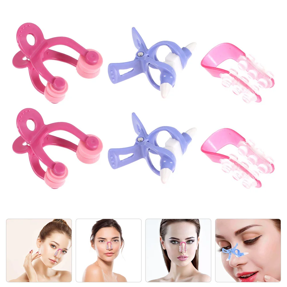 

2 Sets/6 PCS Nose Clip Beauty Tool Nose Straightening Correction Lifter
