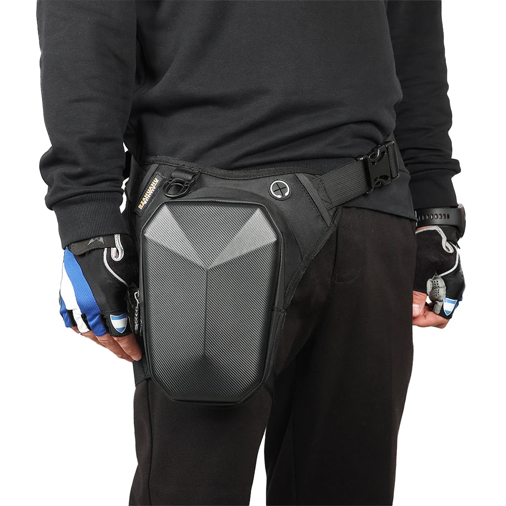 Сумка-Кроссбоди на плечо водонепроницаемая мотоциклетная сумка для ног твердая