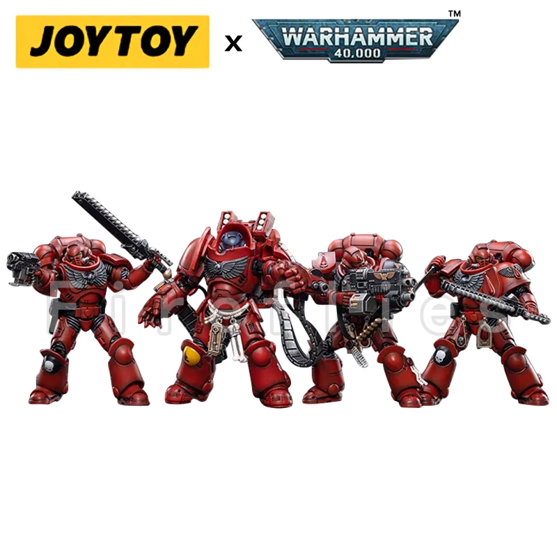 

1/18 JOYTOY Action Figure (4PCS/SET) Blood Angels Anime Model Toy Free Shipping