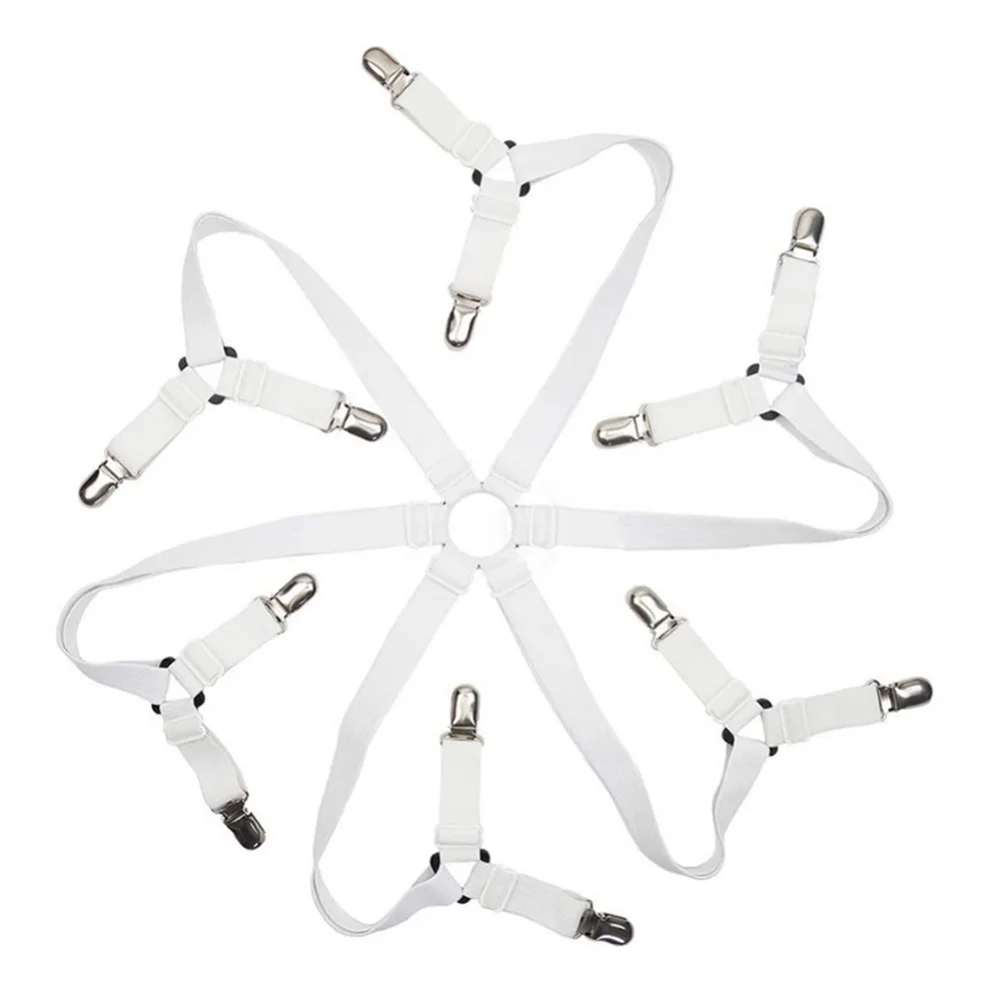 Держатель для простыни регулируемый эластичный держатель с 12 зажимами