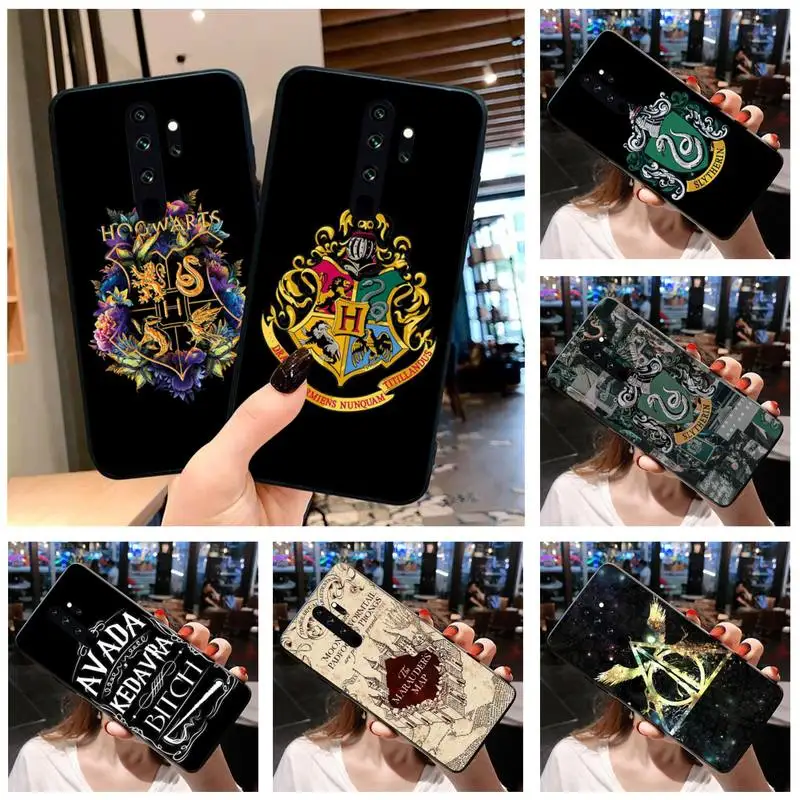 Чехол для Телефона силиконовый мягкий Redmi 9A 8A Note 11 10 9 8 8T K20 K30 K40 Pro Max P-Поттеры