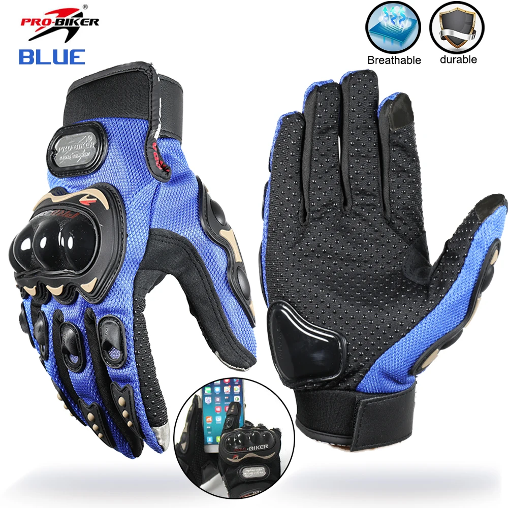 

Мотоциклетные профессиональные перчатки Мотоциклетные нескользящие перчатки с полным пальцем Велосипедные перчатки для гонок