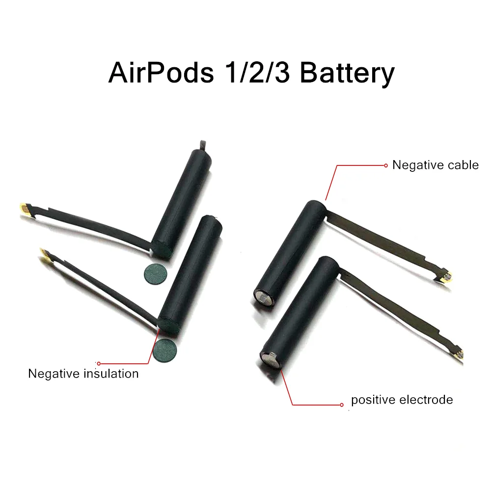 Сменный аккумулятор для Airpods 1st 2nd A1604 A1523 A1722 A2032 A2031 Air Pods 1 2 сменный GOKY93mWhA1604 |