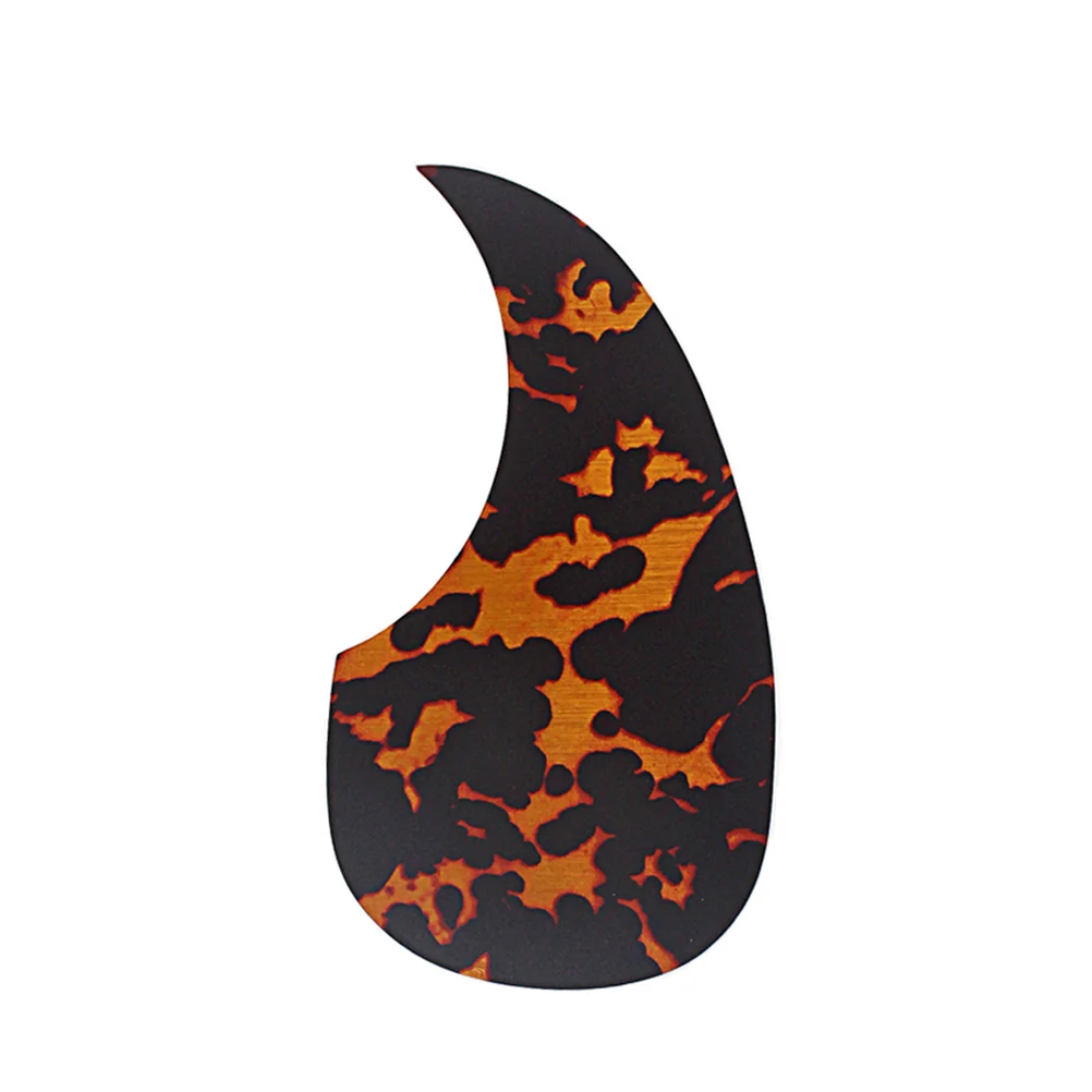 

Guitar Pickguard Acoustic Shape Plate Comma Pickguards Scratch Guard Pick Bass Self Adhesive Teardrop Parts Pvc Sticker Tortoise