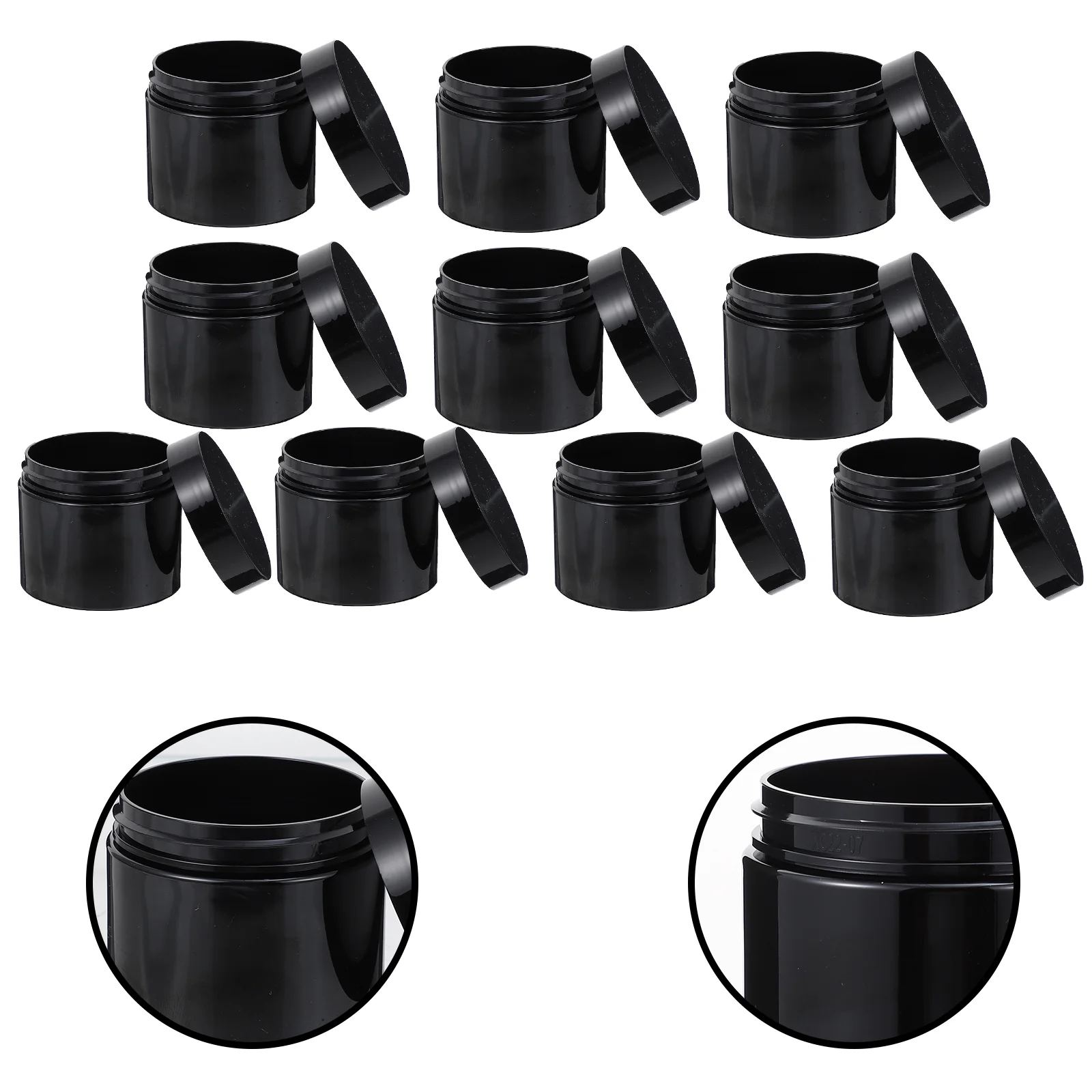 

10 Portable Premium Storage Containers Dispensers for Skin Care Products
