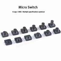 20 pcs micro switch smd button switch 12124 356789101112 tact switch electronic components