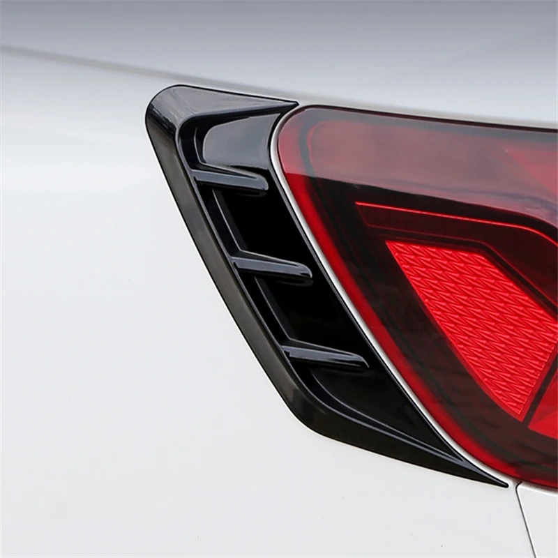 

Front Rear Lamp Eyebrows Decorative Stickers Shark Cheek Vents Bumper Intake Gag Trim Car Styling For Audi A4 B9 2020