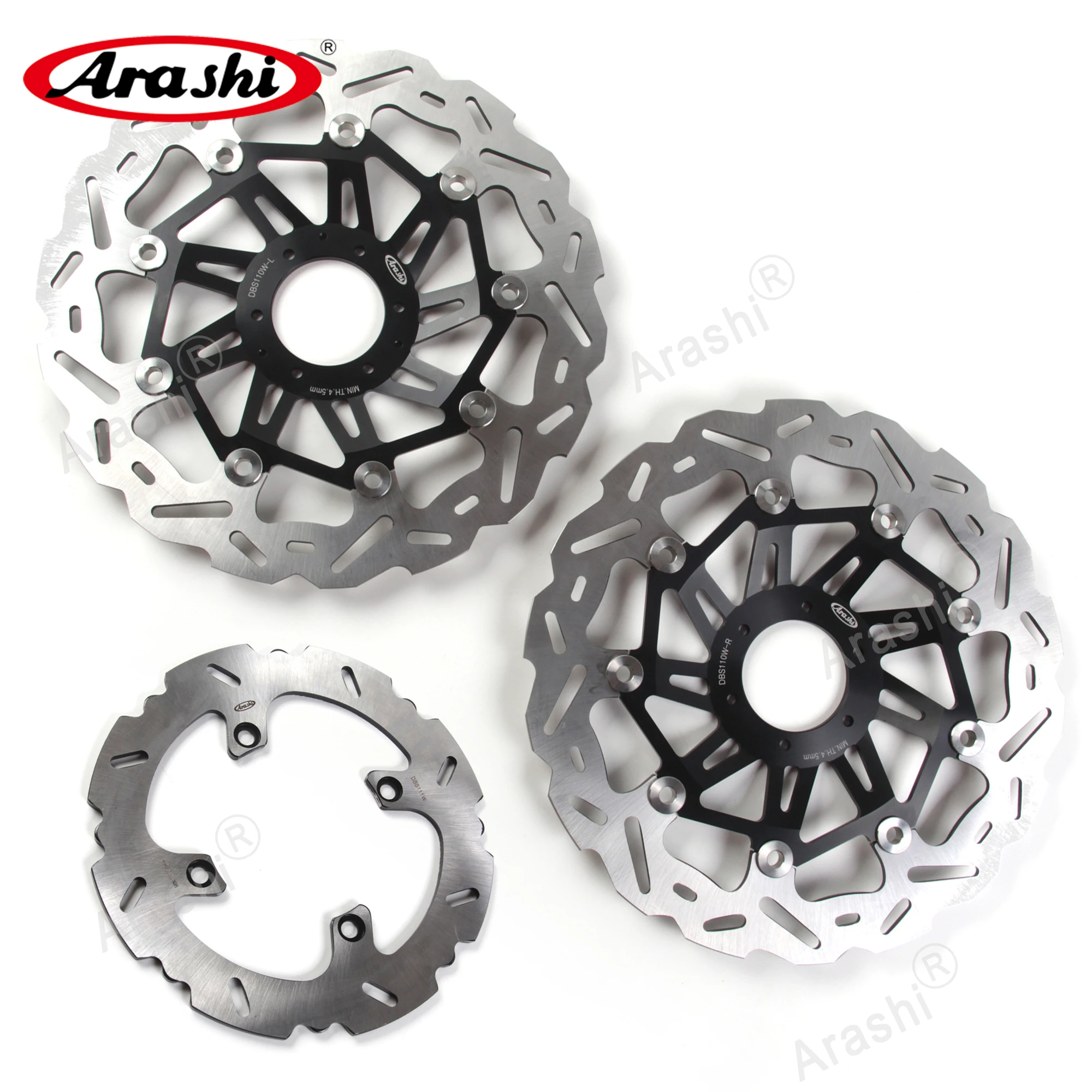 

ARASHI CRF1000L CNC Floating Front Rear Brake Disc Rotors For HONDA CRF L AFRICA TWIN ADV ABS 1000 2018 2019 CRF1000 Accessories