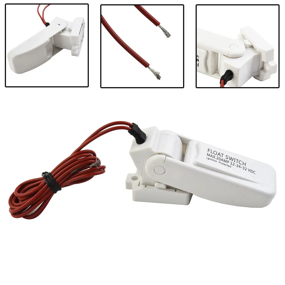 

1*12V/24V/32V Automatic Float Switch Marine Bilge Pump Automatic Marine Sensor For Bilge Pump High Quality