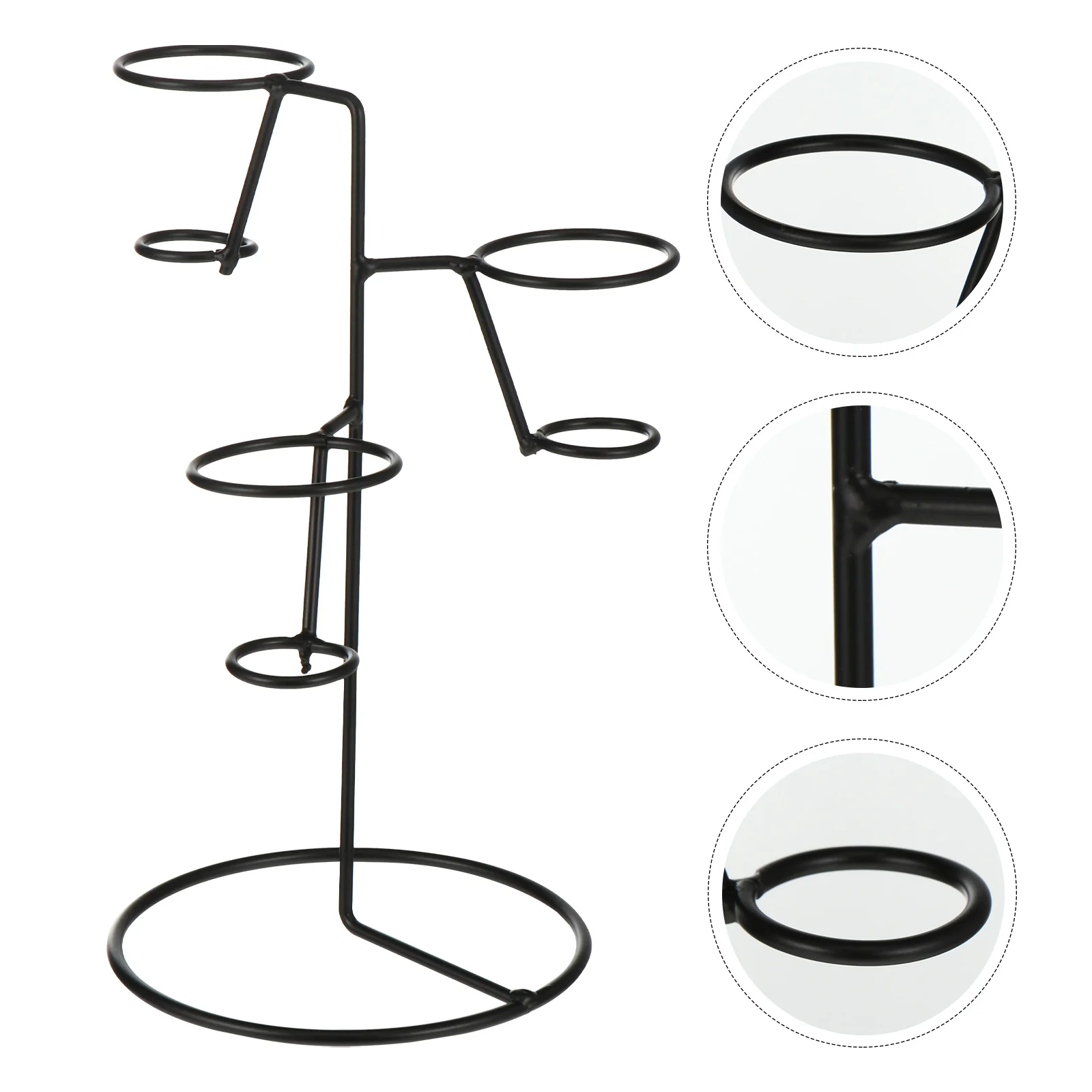 

Cone Holder Stand Ice Cream Rack Display Cupcake Iron Toys Kids Decorations Decor Tools Toddlers Set Cooler 8 Toy Pretend Ages