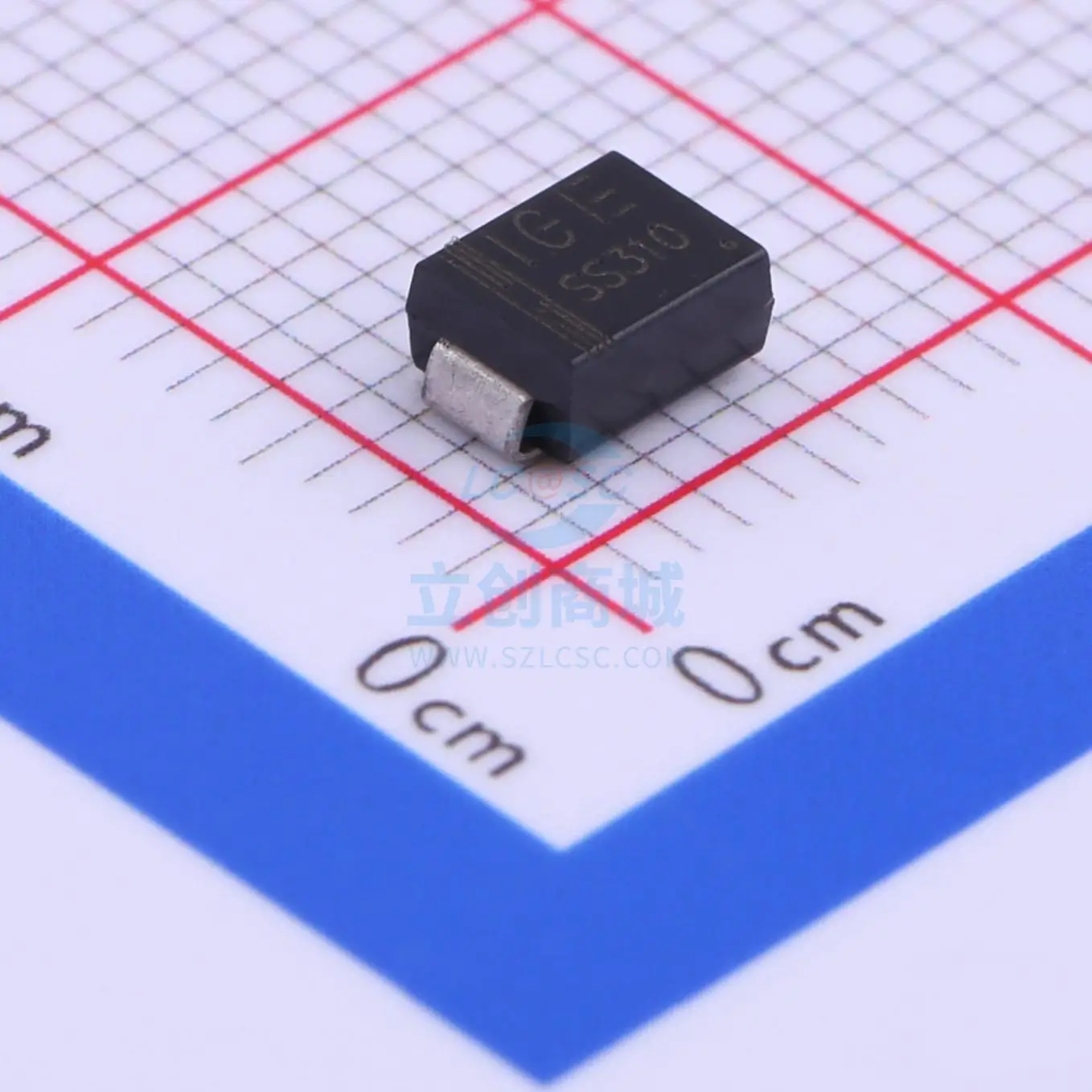 

free shipping 100V 3A 850mV@3A SS31050pcs