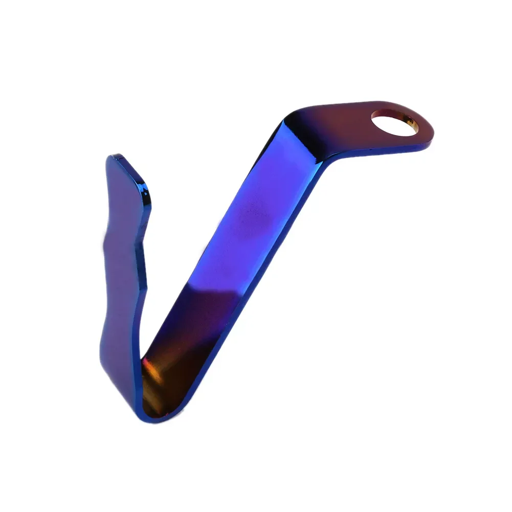 

Motorcycle Helmet Hook Fixed Colorful Titanium Alloy of Rearview Mirror Base