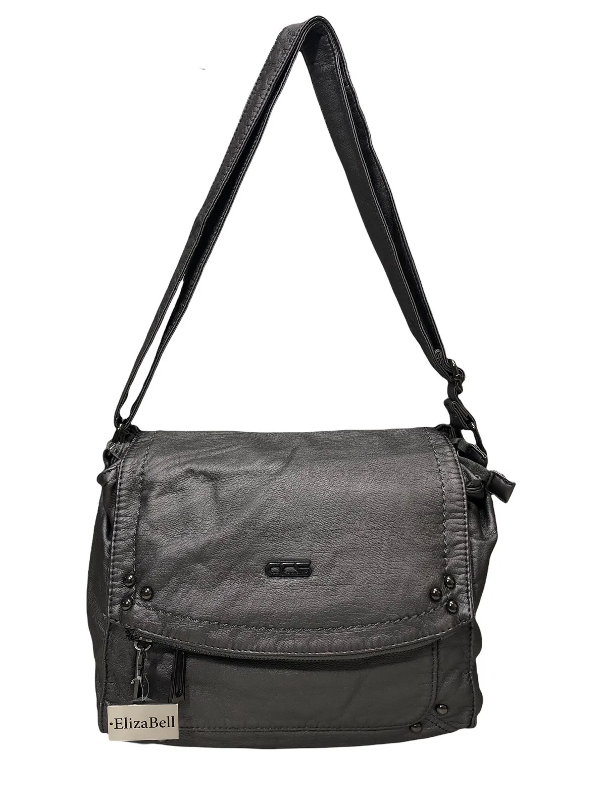 

Gray Color women's messenger bag 16507 Size 22x25cm