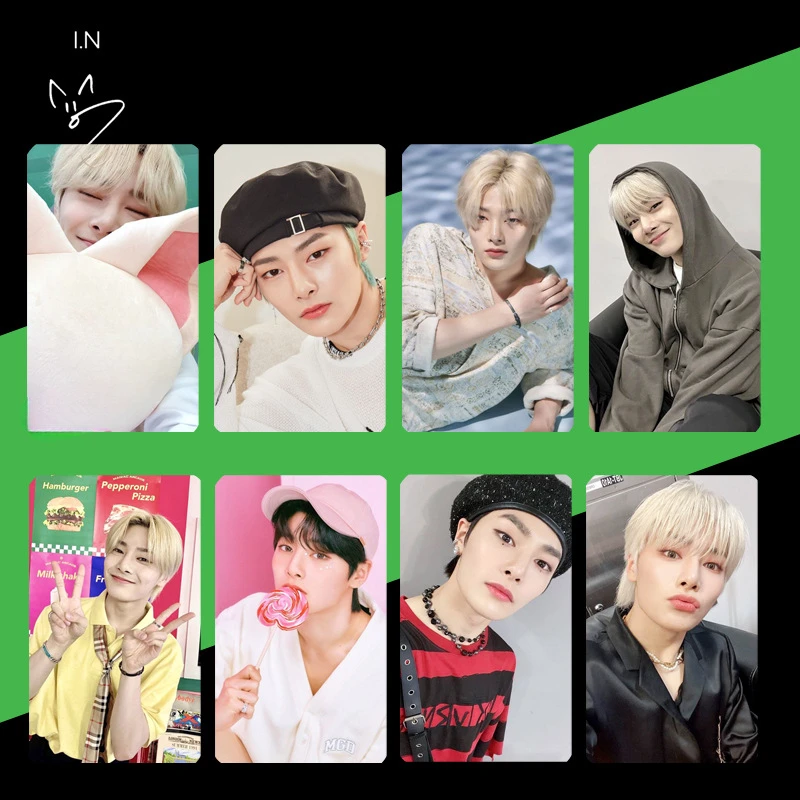 Kpop Boy Group Photocard Maniac LOMO Card Felix Hyunjin Bangchan Lee Know I.N Han Двусторонняя открытка Подарочная