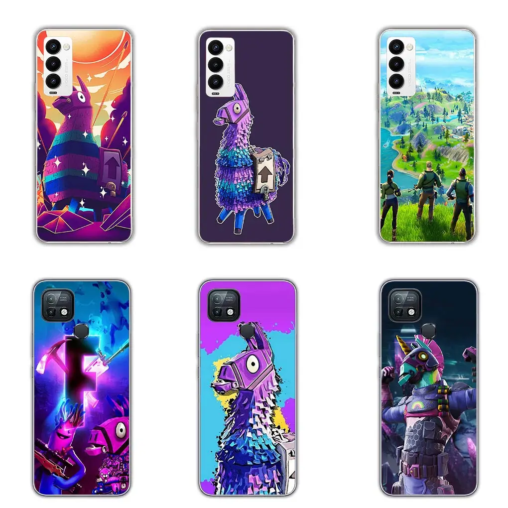 Фото Wallpaper F-Fortnites-Lovely Phone Cover for Motorola Moto G13 G14 G53 G54 G62 G72 G82 G84 E13 E20 G42 G32 G23 G22 Soft Case №2