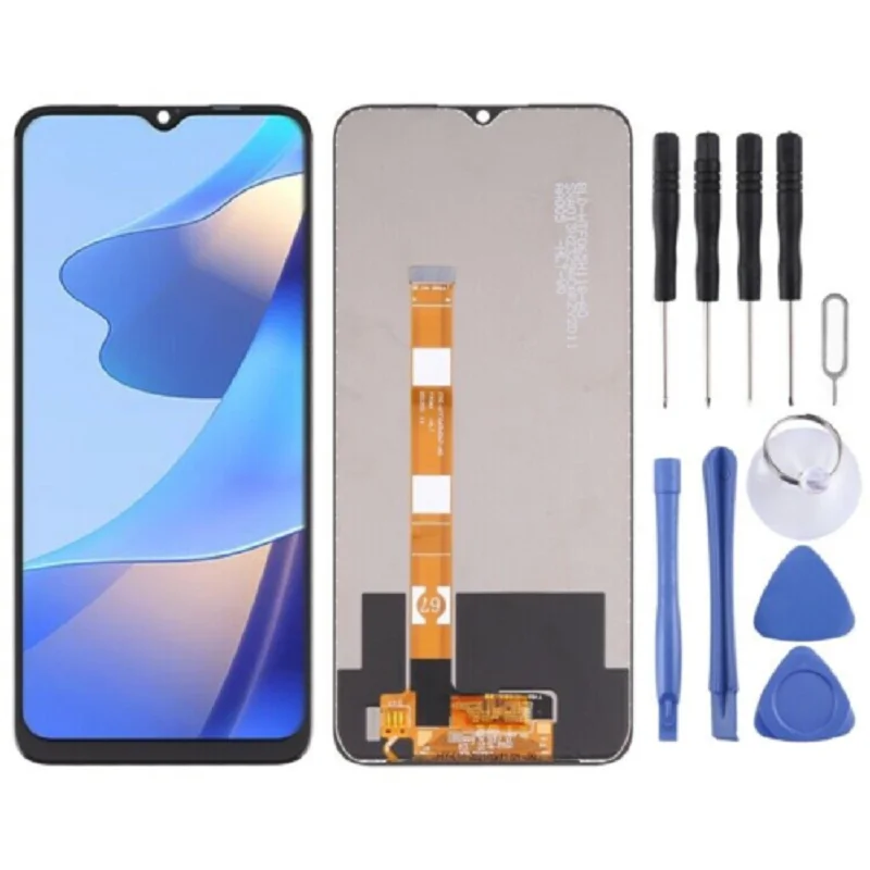 

for oppo a54s lcd screen display touch digitizer assembly repair parts replacement for cph2273 lcd with frame