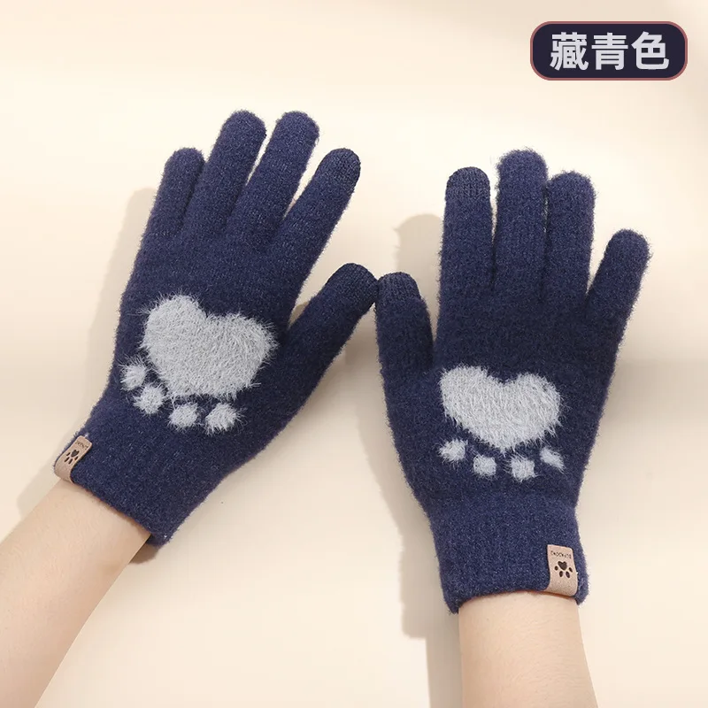 

Children Ski Gloves Mittens Outdoor Windproof Winter Thick Warm Non-slip Gloves