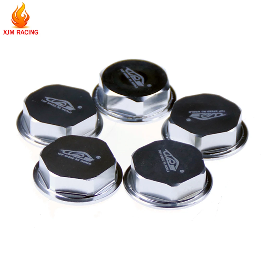 5 шт./комплект алюминиевые колпачки на колесо адаптер 24 мм для 1/5 HPI ROFUN BAJA 5B 5T 5SC Rovan