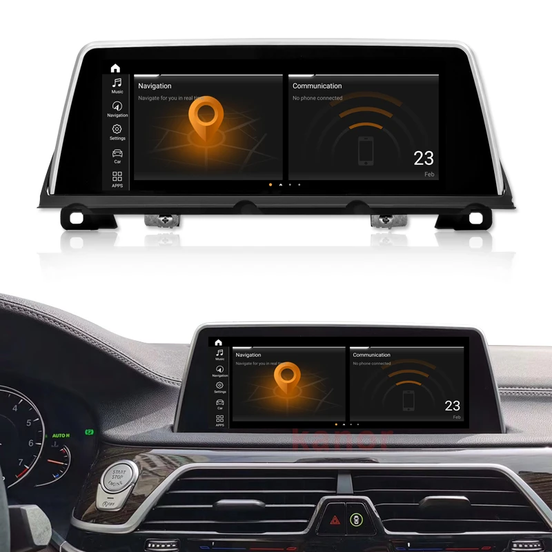 

10.25" Android 11 6+128GB Car Multimedia Player with Carplay Auto Radio Stereo GPS Navigation For BMW 7 Series F01 F02 F03 F04