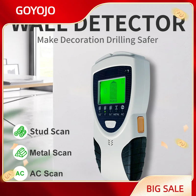 

5 в 1, магнитный сканер-Шпилька с ЖК-дисплеем