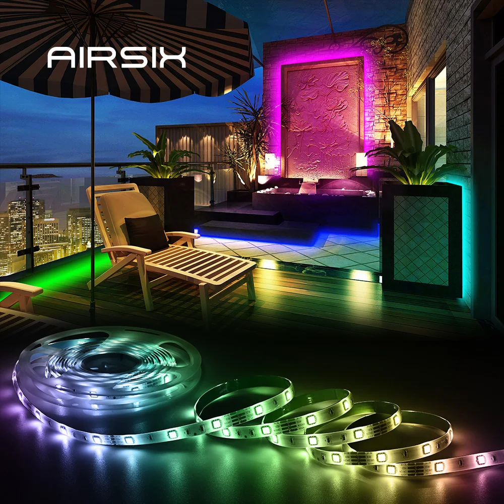 Rgb Led Tape 5050 Strip Pc Gaming Dream Ws2812b CHRISTMA DECOR IP20/IP65 Ободки Light 5-30M Lights Room Festoon Rgbic 12 Хэллоуин