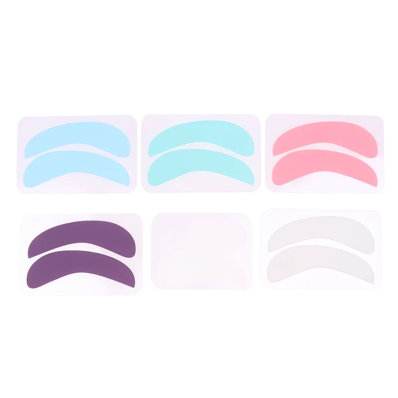 

1Pair Multiple Colour Eyelash Lift Silicone Lash Lift Perm Pads Tool Eyelash Curling Aid Tool Spacer Eye Sticker