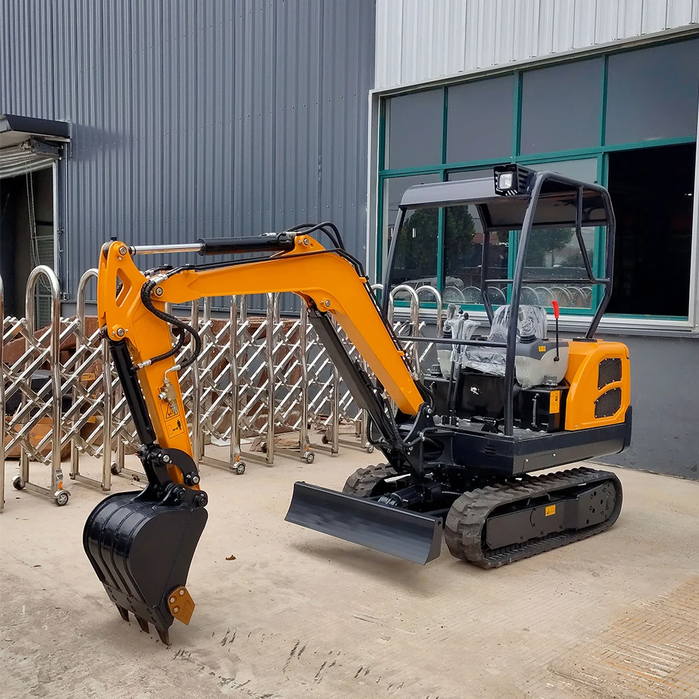 Мини-экскаватор от производителя землеройных машин 1