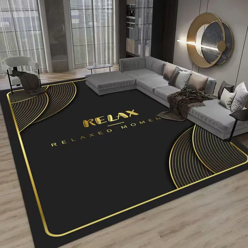 

Modern Luxury Living Room Decoration Large Area Carpet Office Lounge Rug Abstract Rugs for Bedroom Home Decor Non-slip Floor Mat