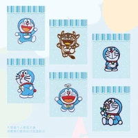 doraemon embroidery clothing accessories patch cloth stickers small label doraemon embroidery badge badge