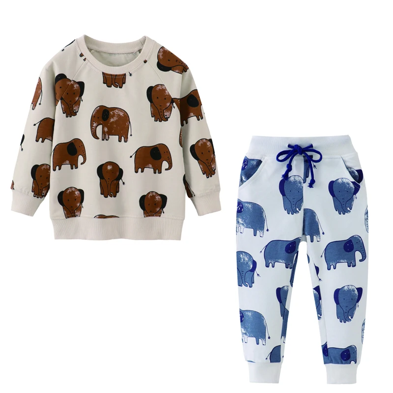 TUONXYE для мальчиков и девочек с длинным рукавом рисунком динозавра единорога