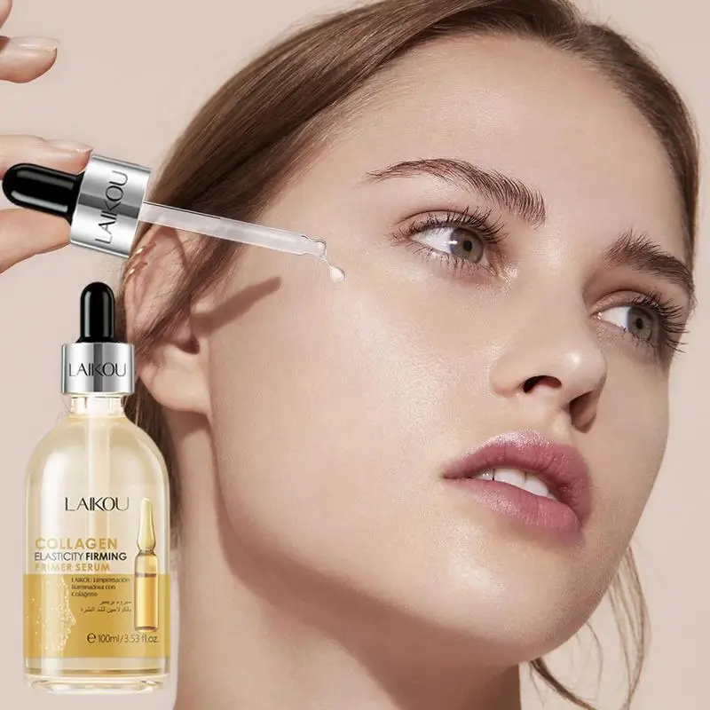 

Women Face Essence Moisturizing Face Serum Shrink Pore Firming Facial Primer Essential Oil Anti Aging Whitening Skin Care Liquid