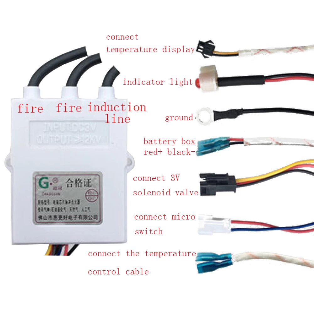 "3wire Pulse Point Igniter 3line Temperature Control of Domestic Gas