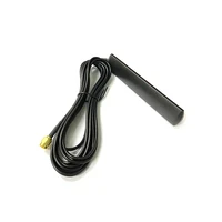 433mhz 2 15dbi patch antenna sma male connector with extension rg174 cable 3meters radio aerial wholesale