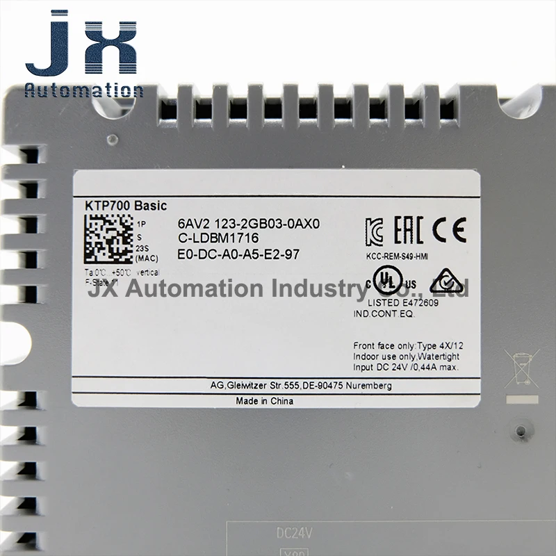 Оригинальный 7-дюймовый TFT-дисплей HMI KTP700 базовая цветная PN-панель 6AV2123-2GB03-0AX0