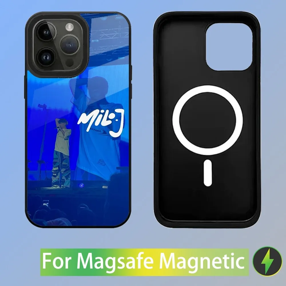 Чехол для телефона Singer Milo j iPhone 16 15 14 13 12 11 Plus Pro Max Mini Magsafe с магнитной беспроводной