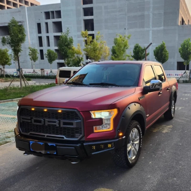 Подходит для Ford F150 Raptor колесные арки брови защита от столкновений трения 15-17