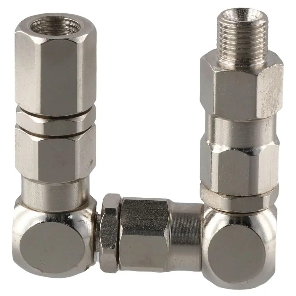 

Stainless Steel Joint Paint Spraying Direction 1/4"(M) x 1/4"(F) Universal 1/4 Z-Type Sprayer Pump Accessory Spray