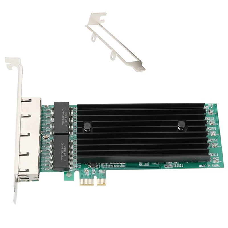 RJ45 Four-Port Gigabit Network Card Pcie 2.1 X1 To RJ45 Network Card 82576EB Server Network Card NIC