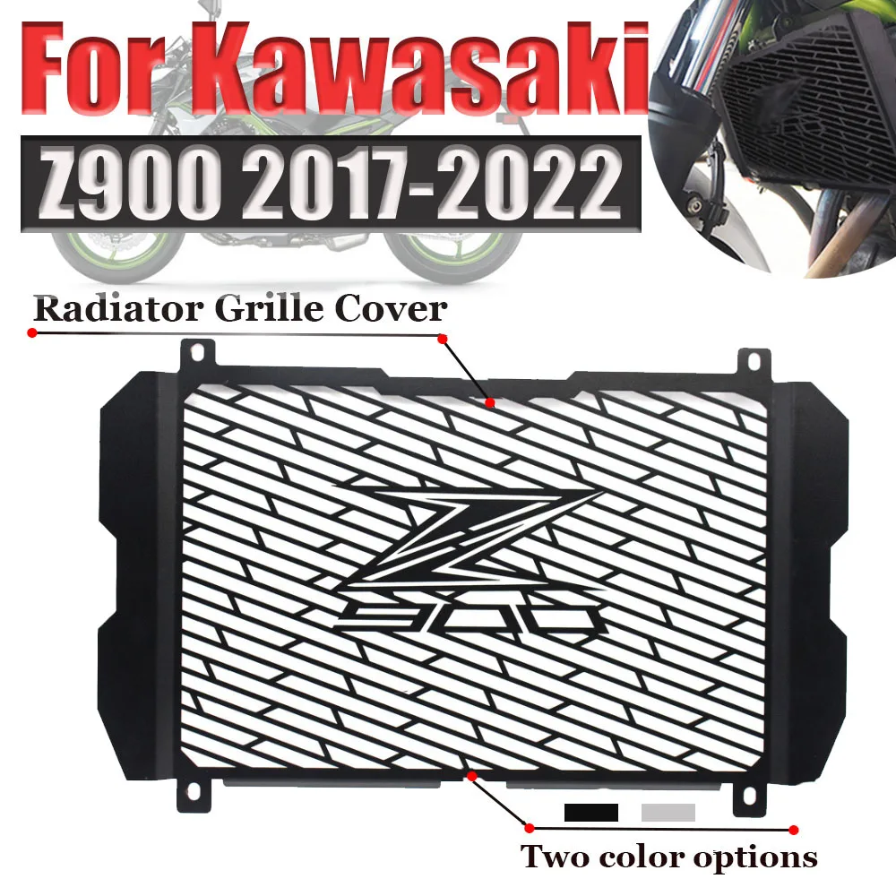 ل Kawasaki Z900 Z 900 2017- 2022 2020 2021 اكسسوارات الدراجات النارية المبرد مصبغة الحرس غطاء للحماية خزان برودة حامي