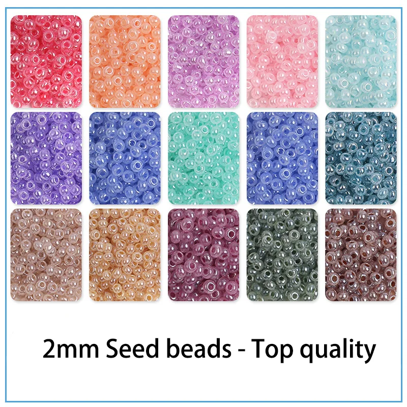 1000 шт 2 мм имитация Нефритового стекла бисер форма Круглые бусины для самостоятельного изготовления браслет бижутерия ручной работы ожерелья