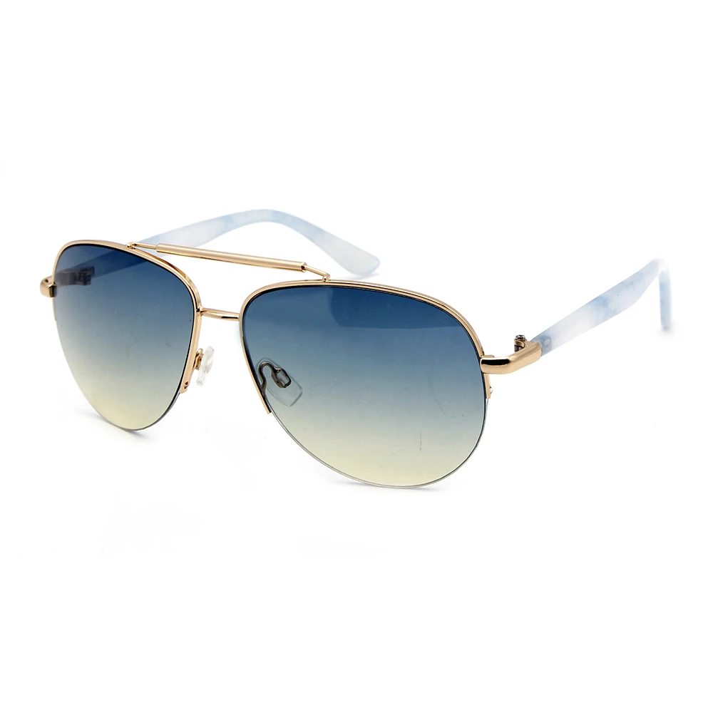 Круглые очки из нержавеющей стали Óculos De Sol