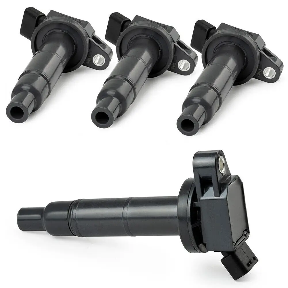 1/4 шт. катушка зажигания для TOYOTA 90919-02244 Camry 2.0L 2.4L Corolla RAV4 673-1307 90919-02243 БЕСПЛАТНАЯ