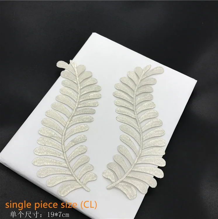 Новое поступление 10 пар 19x7 см вышитые модные нашивки утюг на джинсах пальто