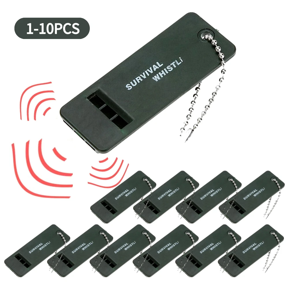 

10 шт. 3-частотный свисток с высоким уровнем безопасности